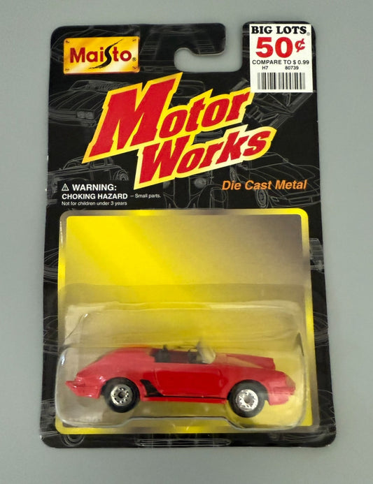 Maisto Ferrari 308 GTS 1:64 Diecast Red Motor Works NOC 1997
