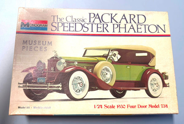 Monogram Packard speedster phaeton 1/24 Scale Model Kit 2300