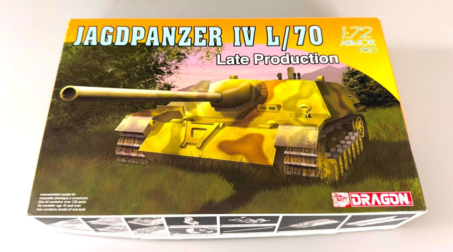 Dragon 7293 Jagdpanzer IV L/70 Late Production 1/72 scale Model Kit