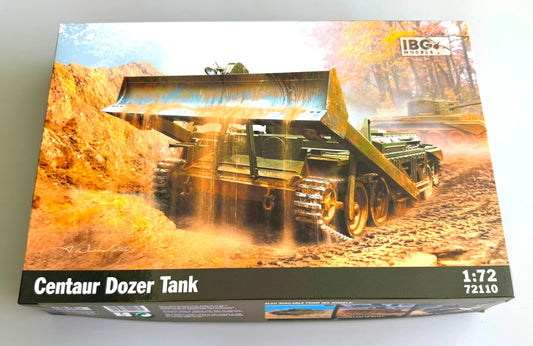 IBG MODELS. 72110. CENTAUR DOZER TANK. 1/72 SCALE.