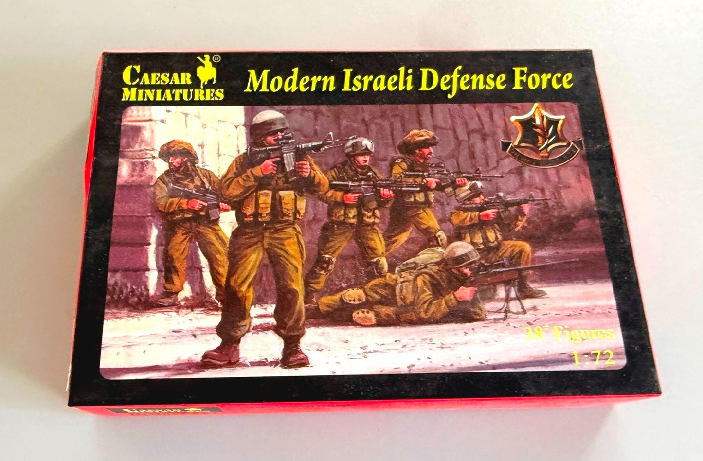 CAESAR MINIATURES H057 Modern Israeli Defense Force 1/72 38 Figures Model Kit