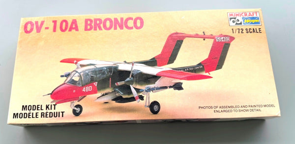 Hasegawa Minicraft OV-10A Bronco 1/72 Scale Aircraft Plastic Model Kit 1022.
