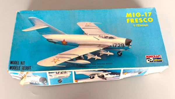 MINICRAFT/HASEGAWA MIG-17 FRESCO 1:72 SCALE MODEL KIT #1083
