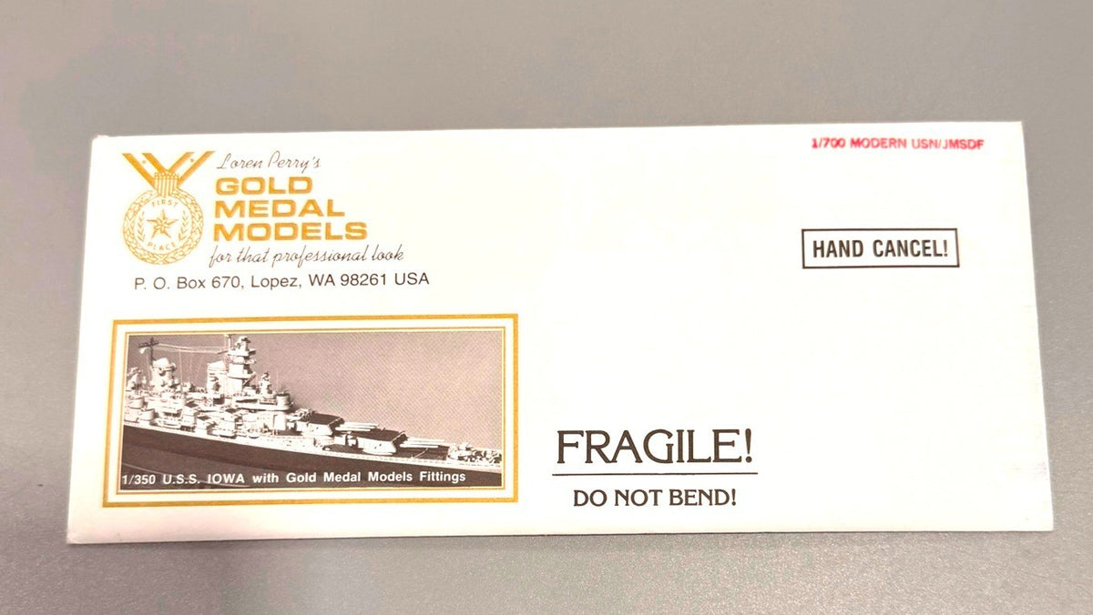 Gold Medal Models 1:700 Modern USN JMSDF Warship Photo Etch Detail Set