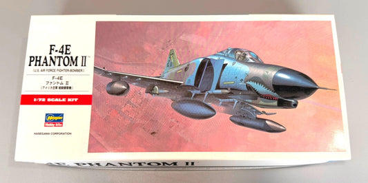 HASEGAWA F-4E PHANTOM II USAF FIGHTER-BOMBER 1:72 MODEL KIT #00332