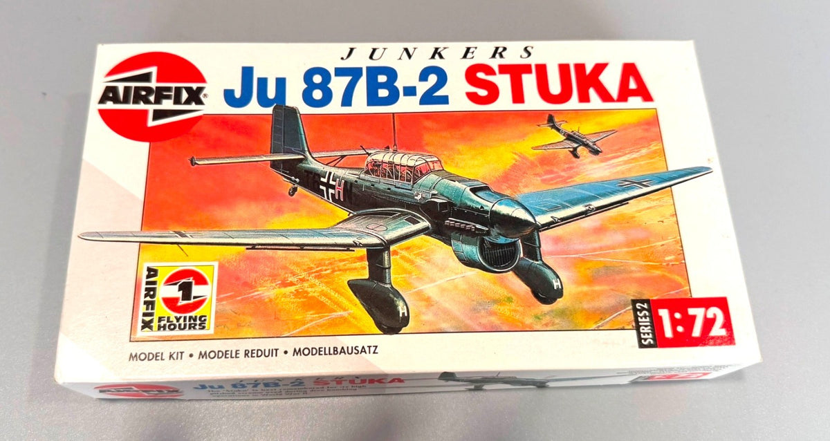 Airfix Junkers Ju 87B-2 Stuka 1:72 Scale Model Kit #02049 Series 2 WWII