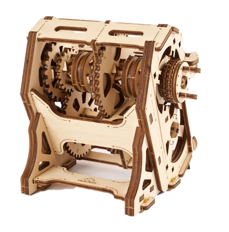 UGears STEM Lab Gearbox Wooden 3D Puzzle, Model 70131