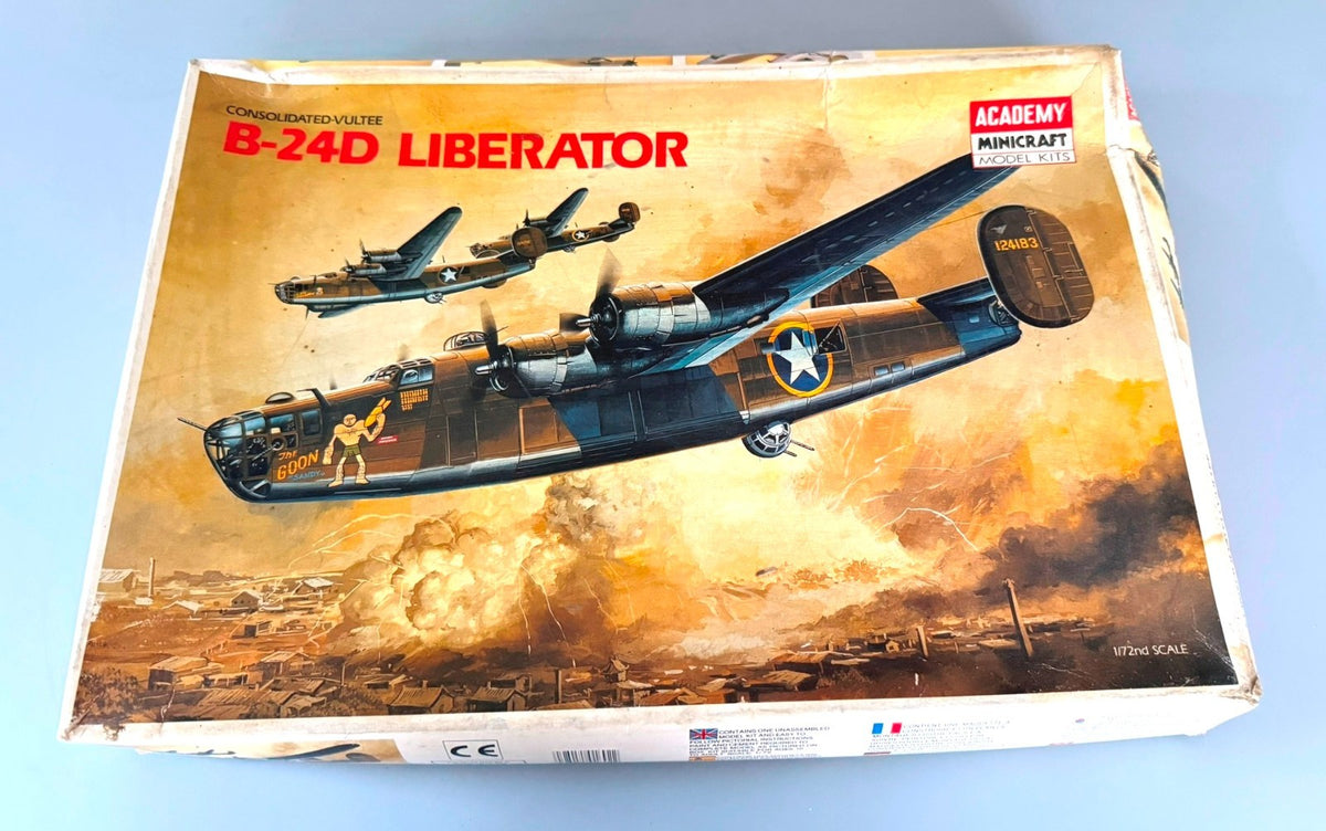 Academy/Minicraft Consolidated-Vultee B-24D Liberator 1/72 Scale Model Kit #1692