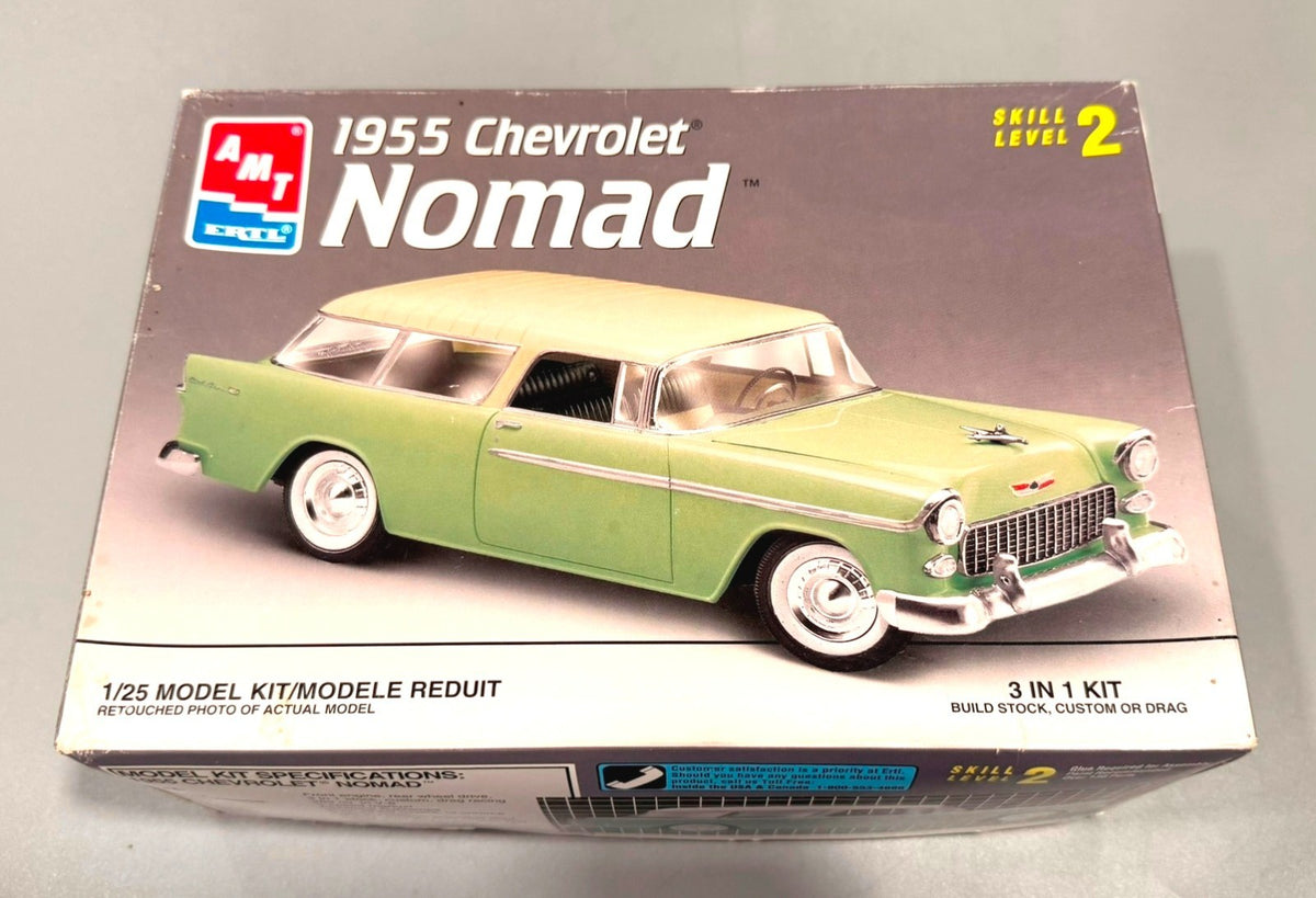 AMT ERTL 1955 Chevrolet Nomad 3-in-1 Model Kit 1:25 #8320