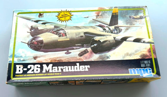 MPC B-26 Marauder 1/72 Aircraft Model Kit WWII Bomber 1-4307