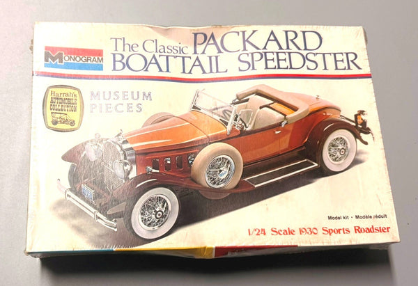 Monogram Classic Packard Boattail Speedster 1930 Sports Roadster 1/24 Model 2301