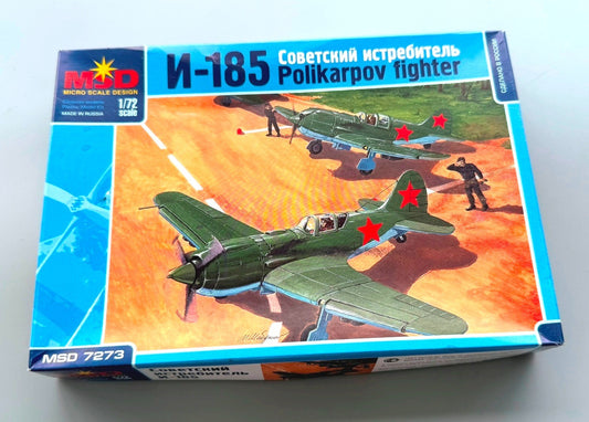 MSD Polikarpov I-185 1/72 Soviet Fighter Aircraft Model Kit 7273