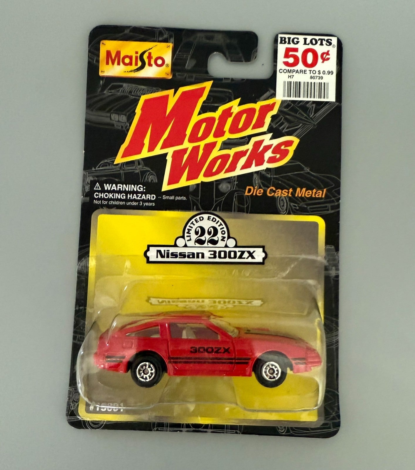 Maisto Nissan 300ZX 1:64 Diecast Red Motor Works Limited Edition 22