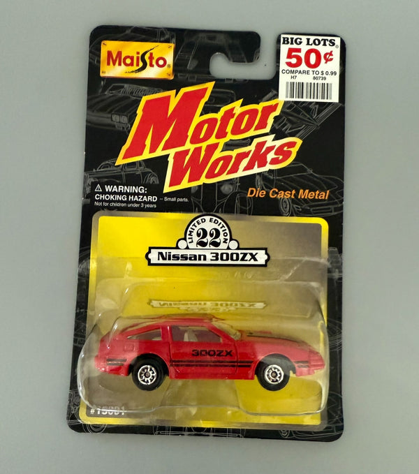 Maisto Nissan 300ZX 1:64 Diecast Red Motor Works Limited Edition 22