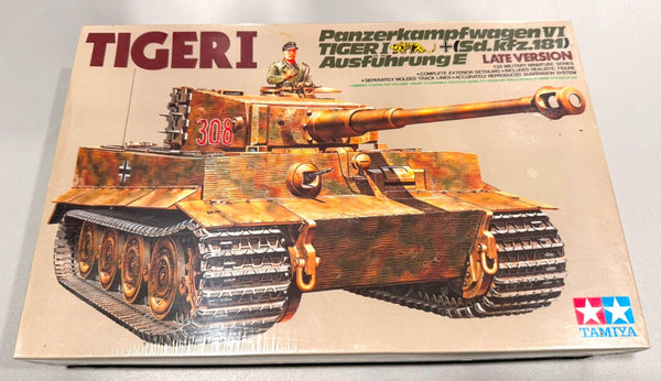 TAMIYA. PANZERKAMPFWAGEN VI TIGER I. 1/35 SCALE. ITEM 35146