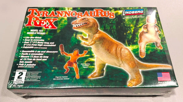 Lindberg T-Rex Tyrannosaurus Rex Dinosaur Model Kit #70261 Factory Sealed