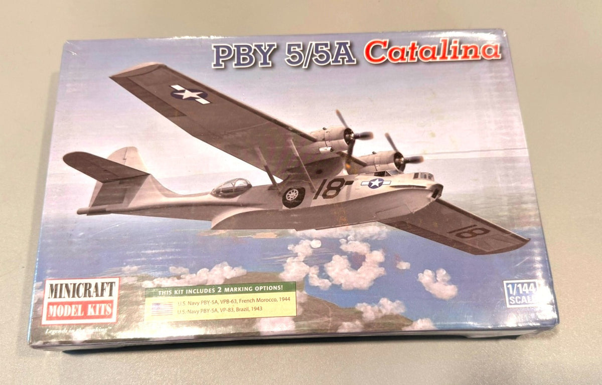 Minicraft 14622 PBY 5/5A Catalina 1/144 Scale Model Kit