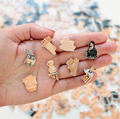 Puzzle Michele Wilson Chez Madame Fabienne Delacroix 350 Pieces Wooden Puzzle - A1107-350