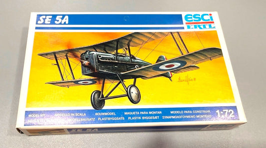 ESCI Ertl SE5a WWI Fighter 1:72 Model Kit #9016 British Aircraft