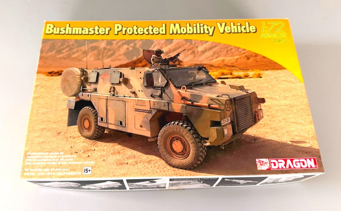 Dragon 7699 Bushmaster Protected Mobility Vehicle 1/72 Scale Model Kit