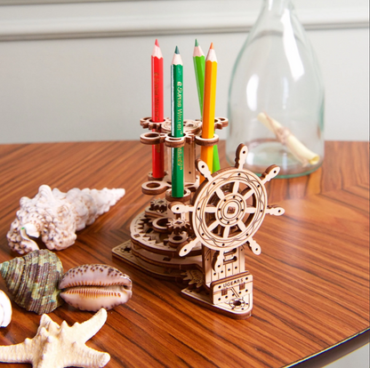 UGears Wheel Organizer Wooden 3D Puzzle, Model 70074