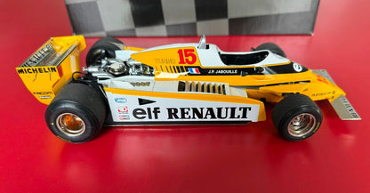 EXOTO. GRAND PRIX CLASSICS. RENAULT RE-20 TURBO. No. 15.  1/18 SCALE.