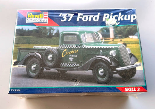 Revell Monogram '37 Ford Pickup 1/25 Scale Model Kit 85-7637