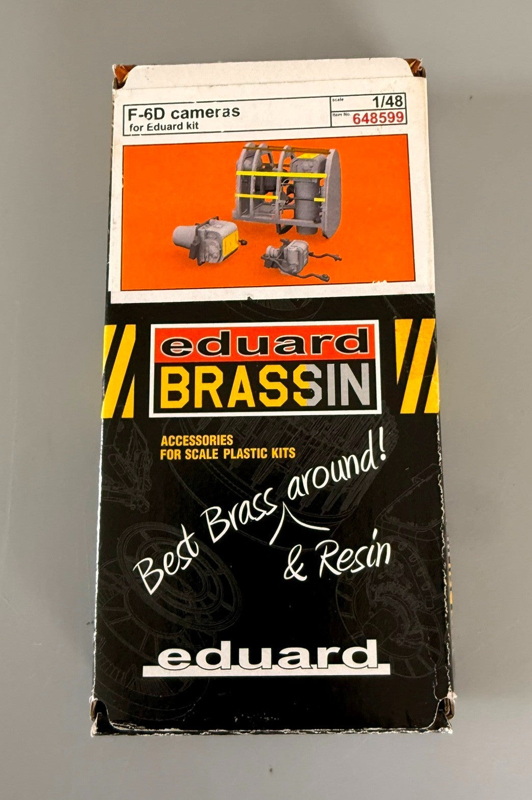 Eduard Brassin 1/48 F-6D Cameras Resin & Photo-Etch Detail Set 648599.