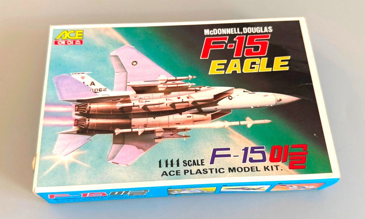 ACE 1005 McDonnell Douglas F-15 Eagle 1/144 USAF Fighter Plastic Model Kit