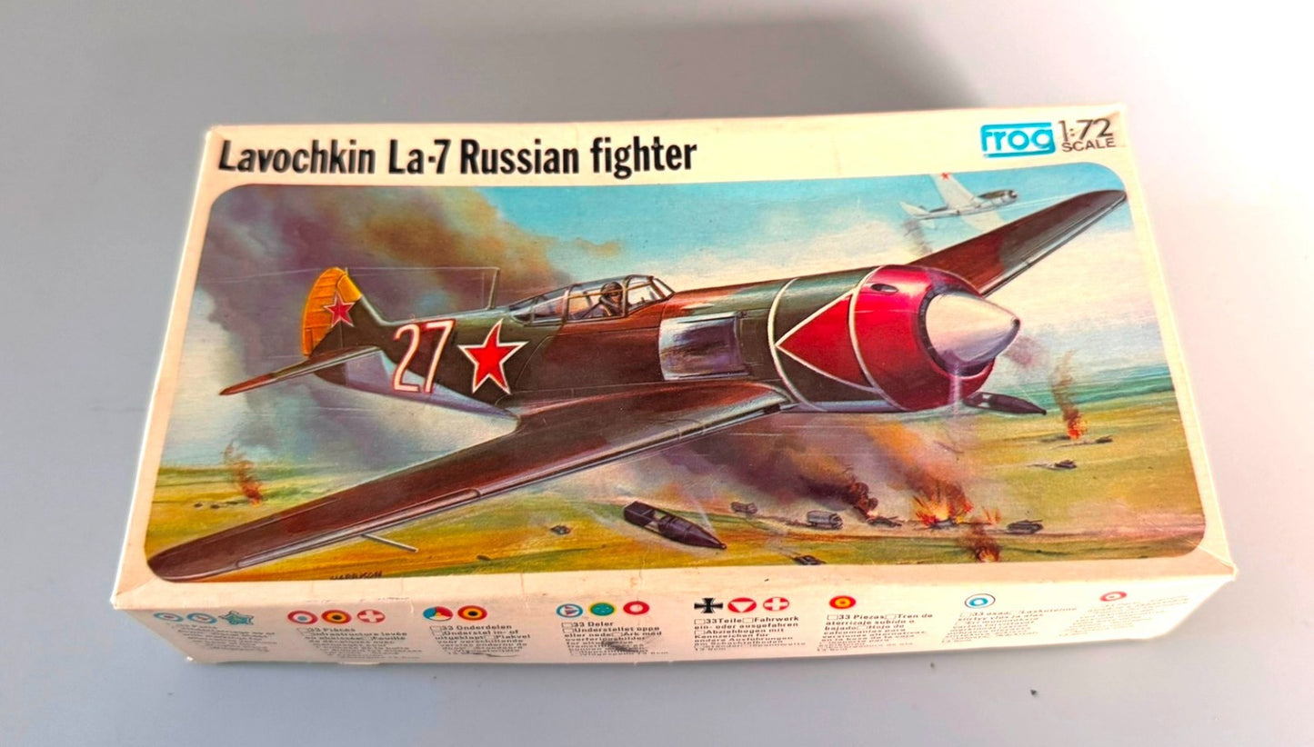 FROG Lavochkin La-7 Russian Fighter 1/72 scale F404