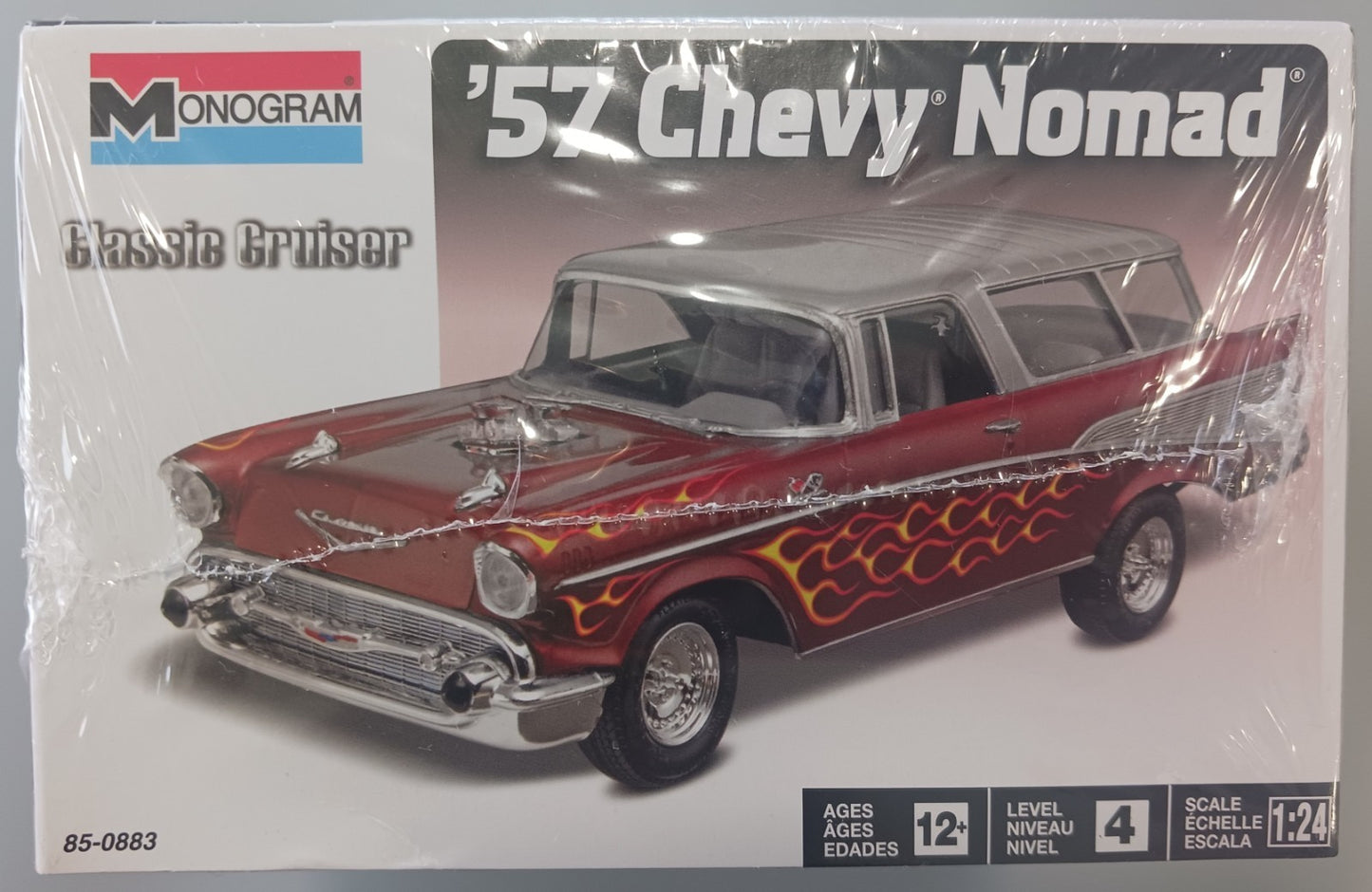 Monogram 85-0883 1957 Chevy Nomad 1:24 Scale Classic Cruiser Plastic Model Kit