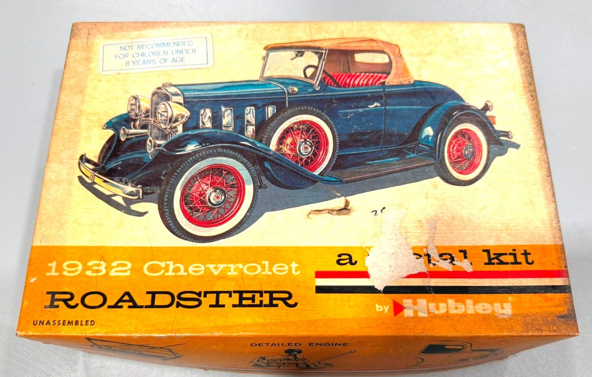 Hubley 1932 Chevrolet Roadster Metal Model Kit No. 4862 Vintage