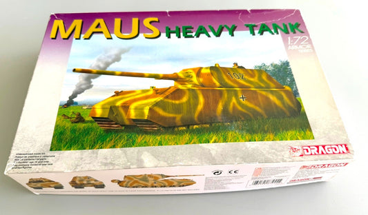Dragon 7255 Maus Heavy Tank 1/72 Armor Series Plastic Model Kit WWII