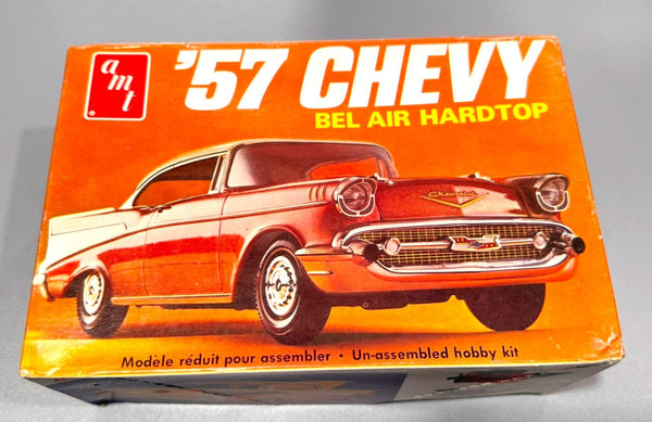 AMT. '57 CHEVY BEL AIR HARDTOP. 1/25 SCALE. ITEM T-280.