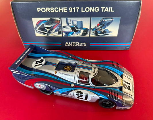 AUTOart. PORSCHE 917 LONG TAIL.  1/18 SCALE.