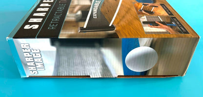 SHARPER IMAGE RETRACTABLE TABLE TENNIS SET