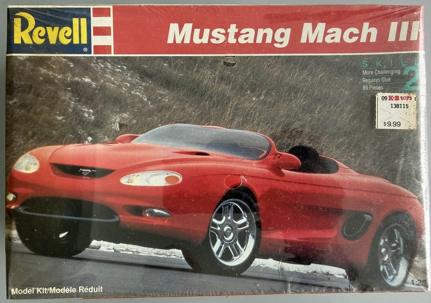 Revell 7364 Ford Mustang Mach III Concept 1:25 Plastic Model Kit Sealed