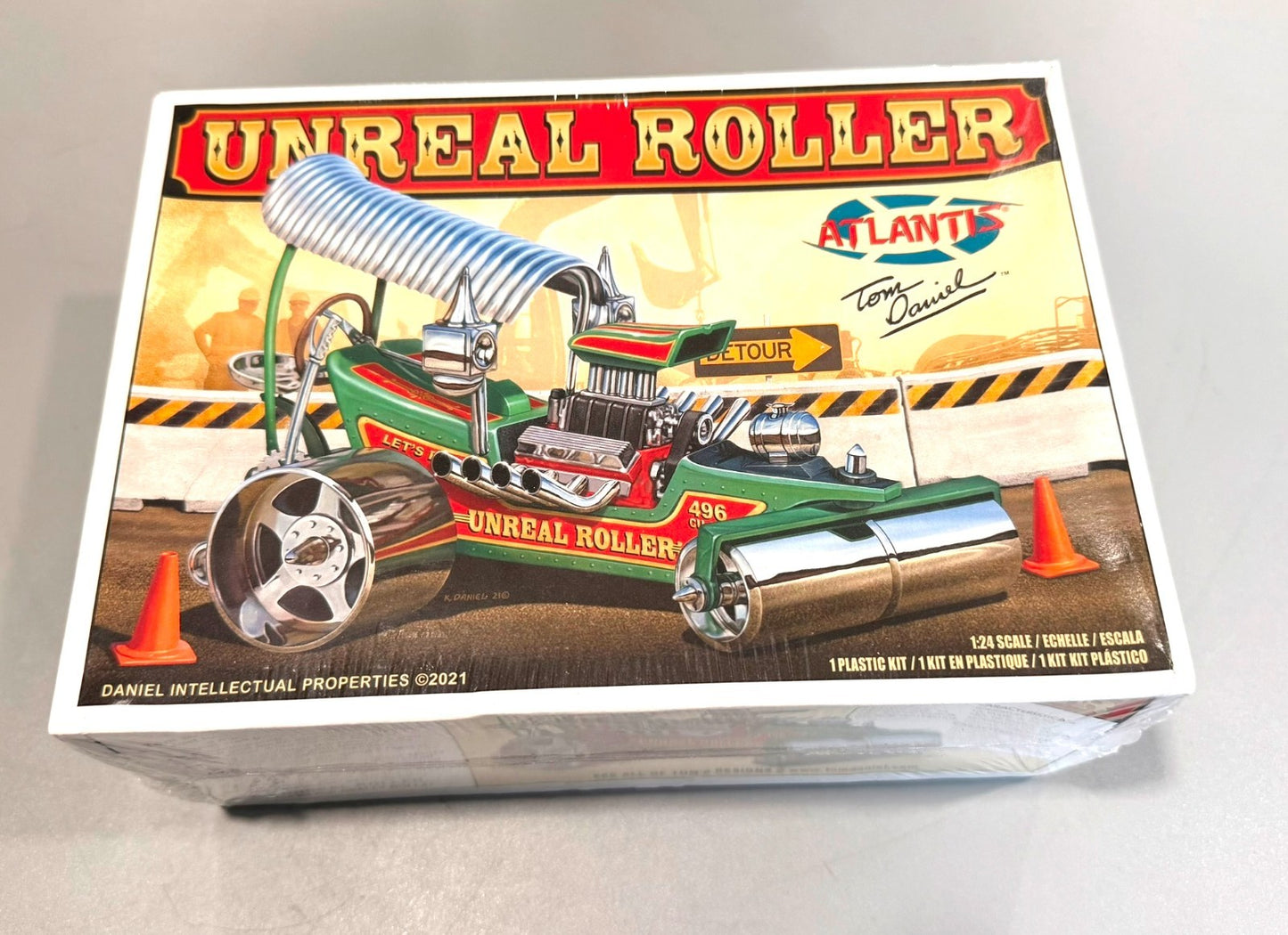 Atlantis Tom Daniel Unreal Roller 1/24 Scale Plastic Model Kit M5698