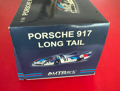 AUTOart. PORSCHE 917 LONG TAIL.  1/18 SCALE.