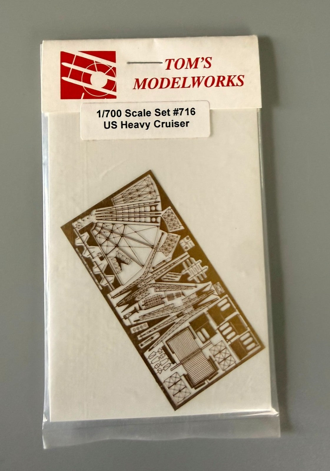 Tom’s Modelworks 1/700 US Heavy Cruiser Photo Etch Set #716