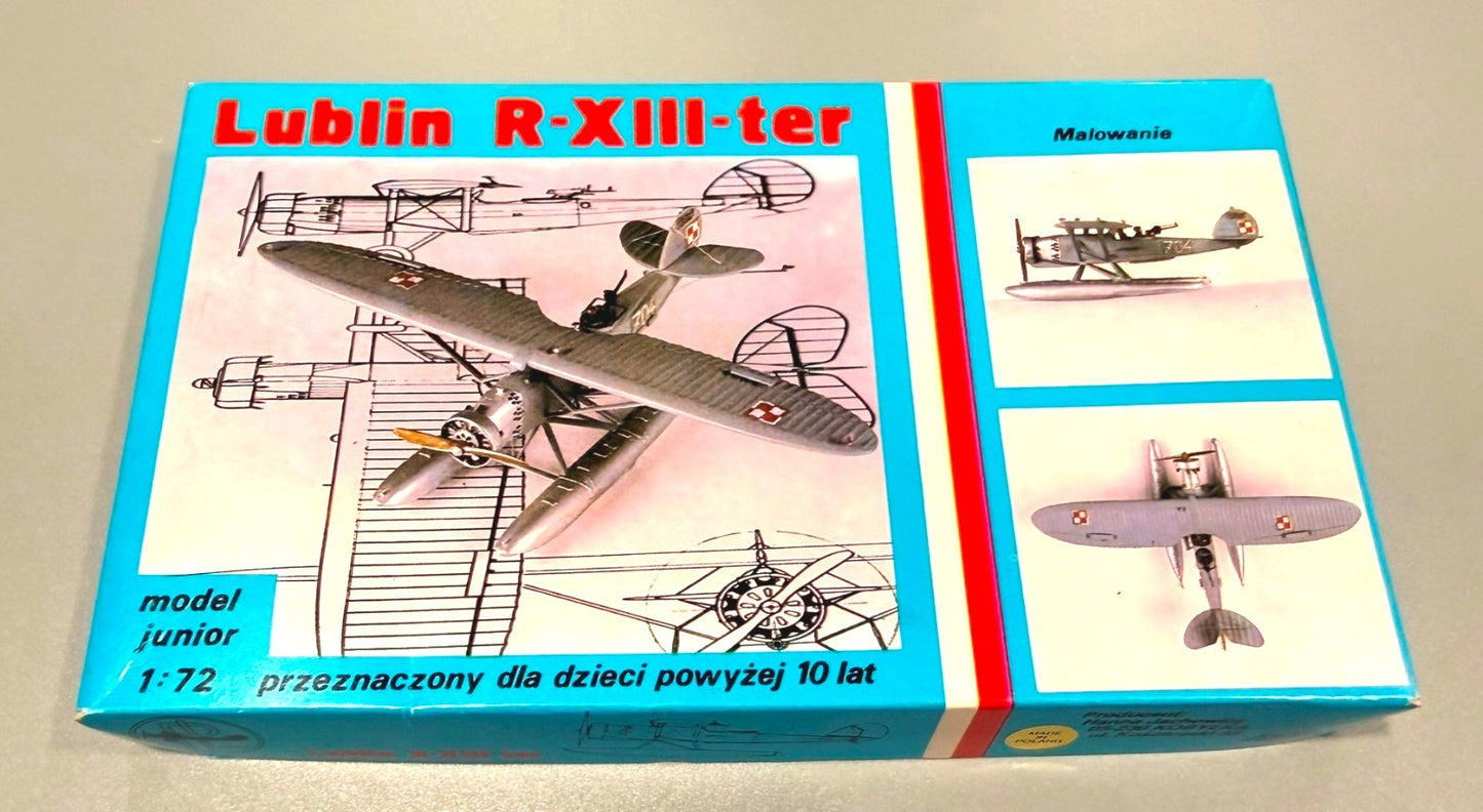 Cena Lublin R-XIII-ter 1:72 Model Kit #704 Polish WWII Recon Plane