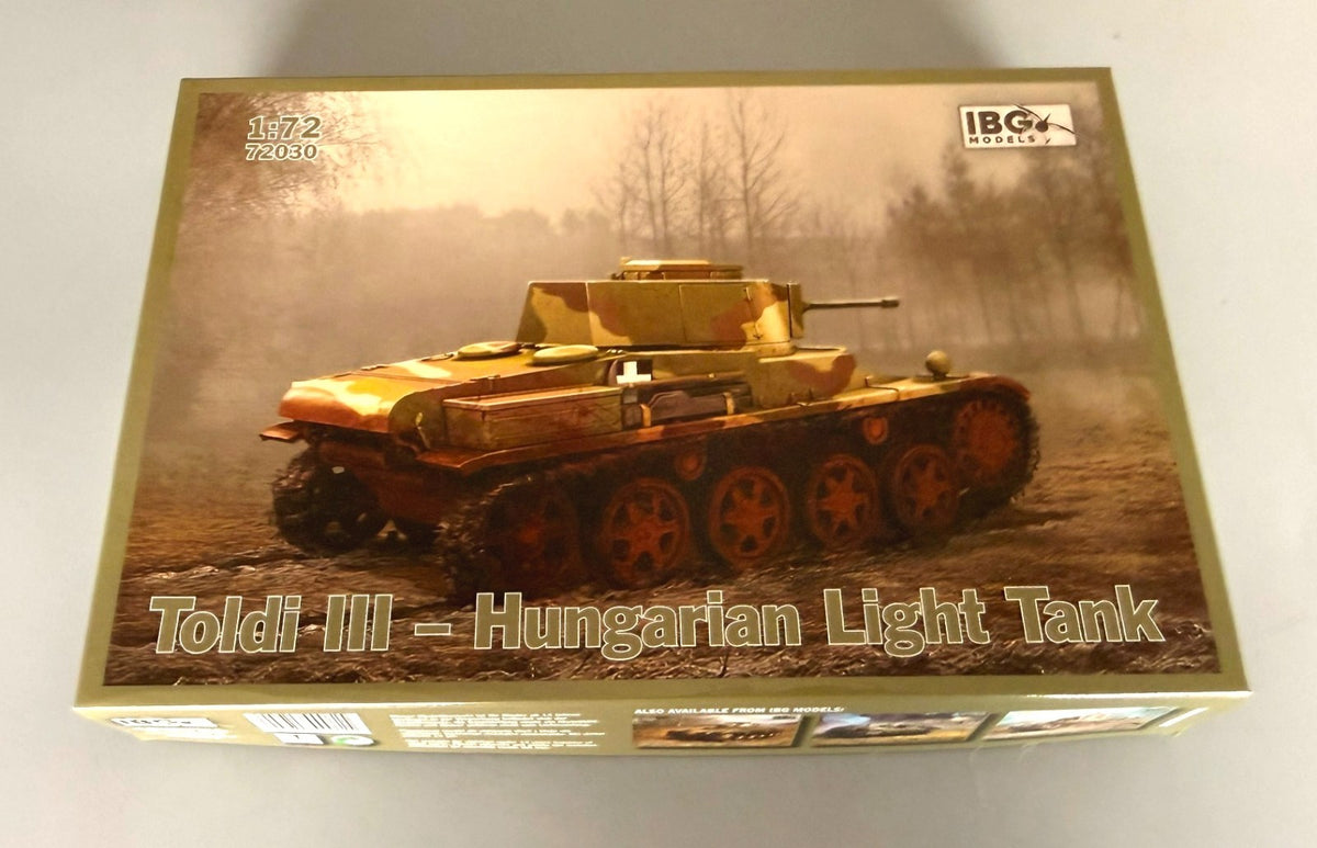 IBG Models 72030 Toldi III Hungarian Light Tank WWII 1/72 Scale