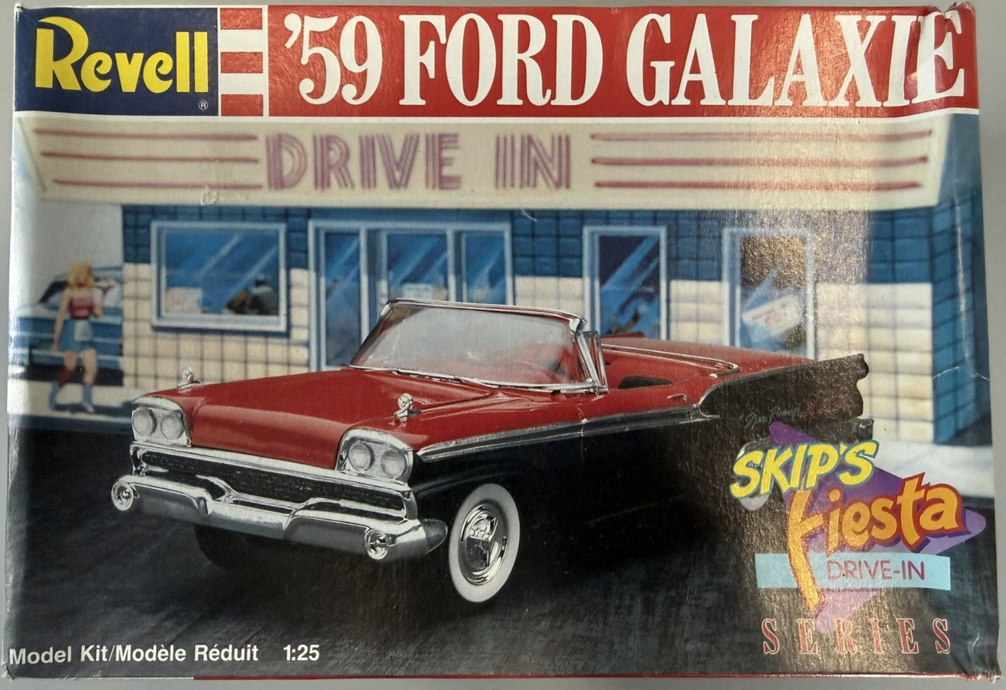 Revell 7162 1959 Ford Galaxie Skyliner 1:25 Scale Skip's Fiesta Model Kit