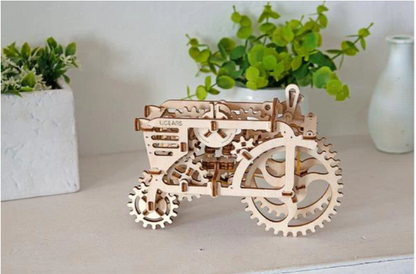 UGears Tractor Wooden 3D Puzzle, Model 70003