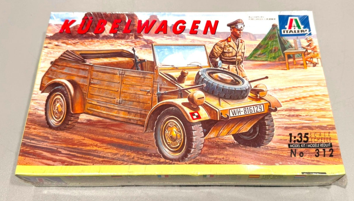 Italeri Kübelwagen German Military Vehicle 1:35 Scale Model Kit No. 312