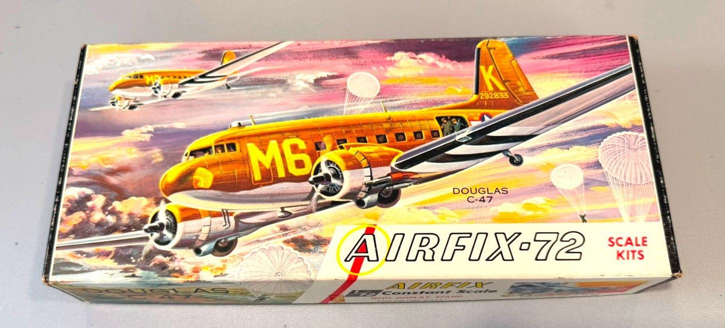 AIRFIX. DOUGLAS C-47. 1/72 SCALE. MODEL KIT. SERIES 2-98.