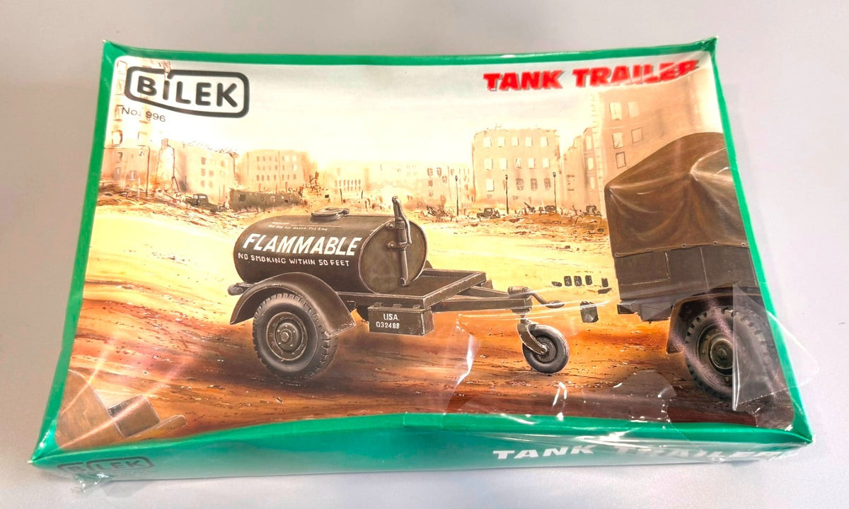 Bilek Tank Trailer 1/35 Scale Plastic Model Kit No. 996