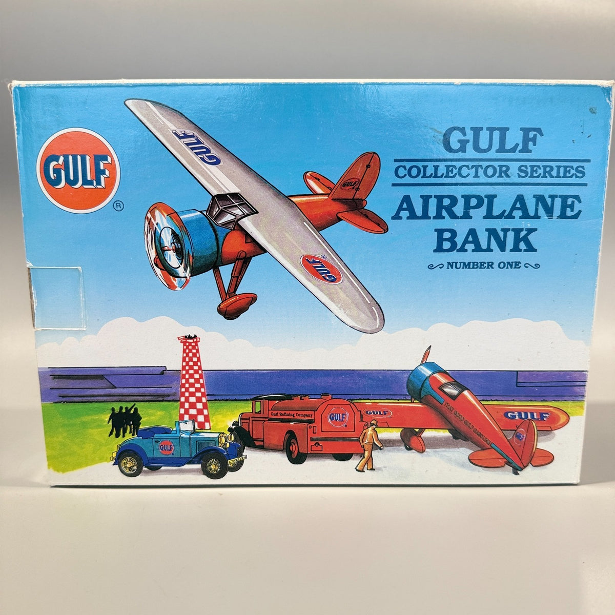 Spec Cast 35006 Gulf Lockheed Vega 5B Airplane Bank Diecast Limited Edition