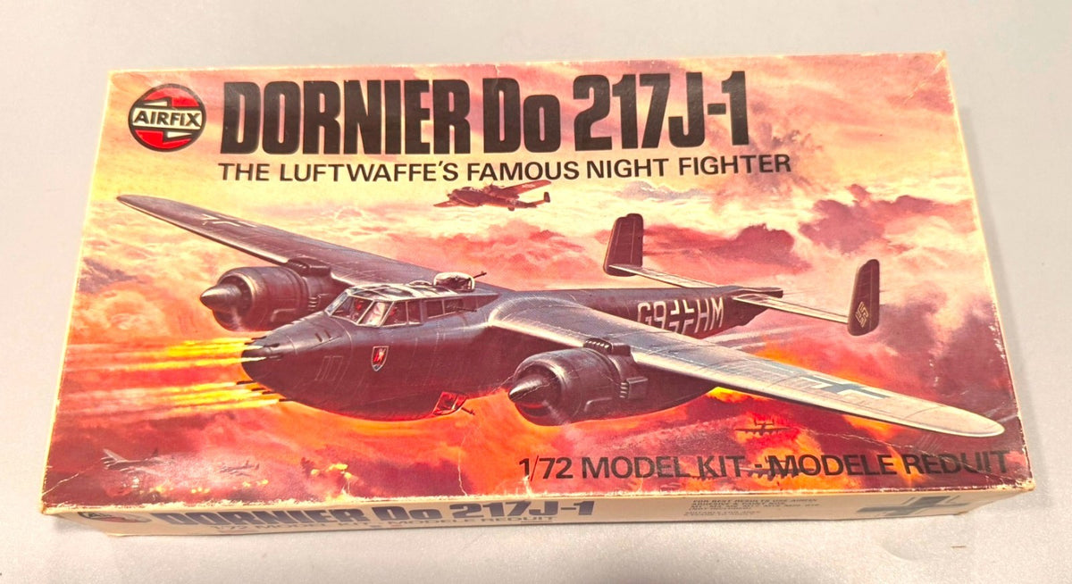 Airfix 1/72 Dornier Do 217J-1 WWII German Night Fighter Model Kit 04020-6