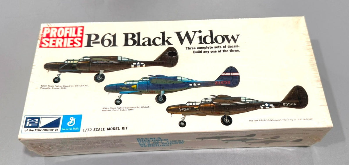 MPC Profile Series P-61 Black Widow – 1:72 Scale Model Kit – No. 2-1507-150